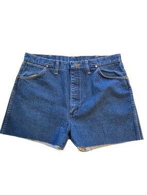 Levi's Classic 501s Dark Denim Cut Offs Shorts